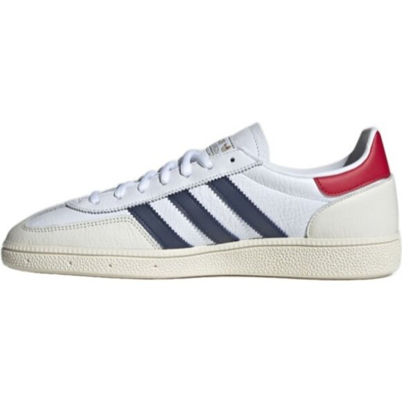 Adidas Handball Spezial Mens Sneakers White Shadow Navy Red JH5450 NEW - Picture 3 of 10